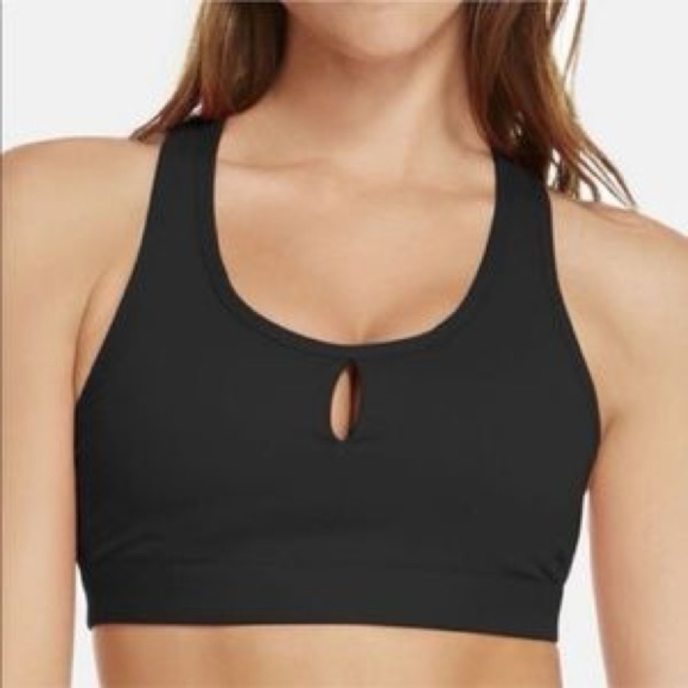 FABLETICS black racerback keyhole‎ Sylvia sport Bra size S